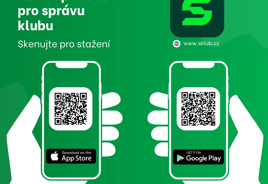 Nová aplikace pro správu klubu