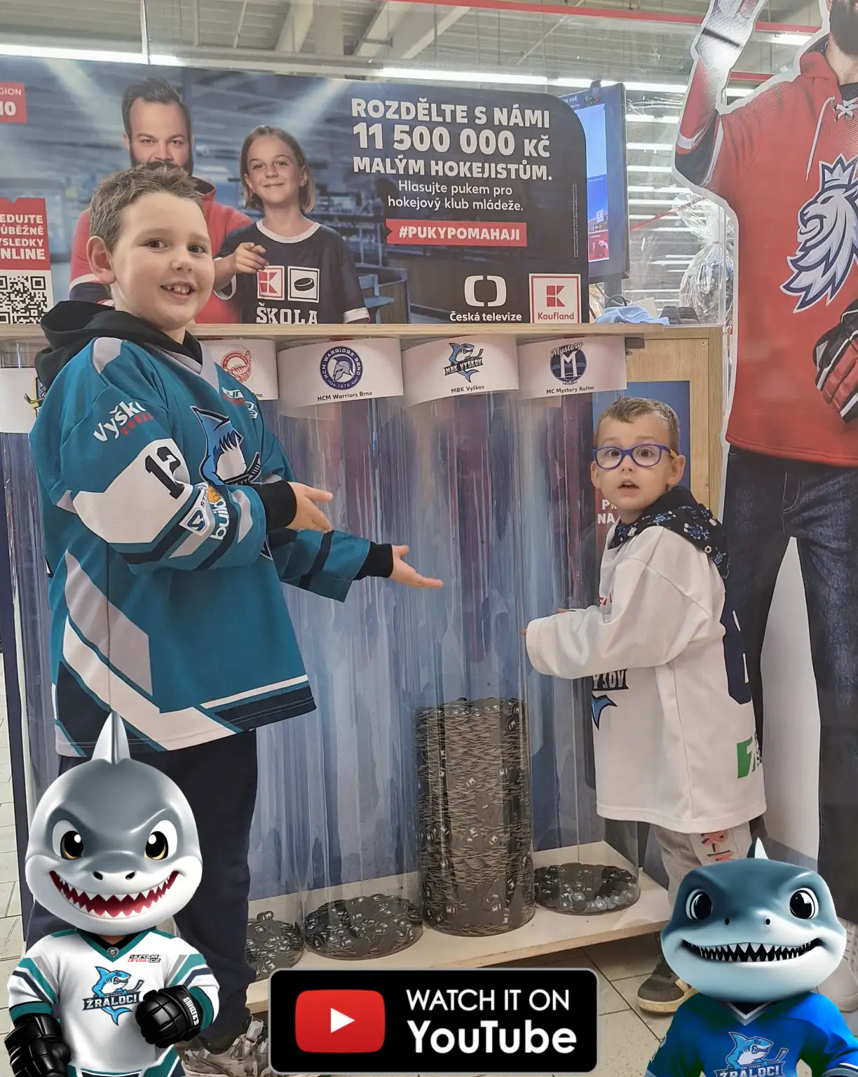 Dej gól žralokovi - sleduj spot