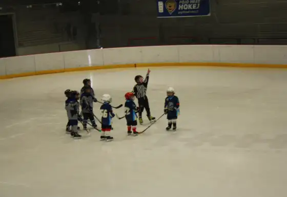 Přátelské utkání přípravky MBK Vyškov - HC Blansko