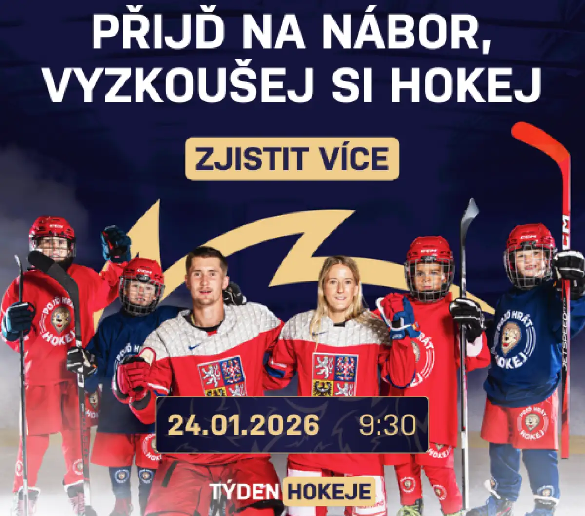 Pojď hrát hokej 24.01.2026 - 9:30