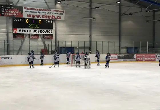 Mistrovské utkání MBK Vyškov vs HC Lvi Břeclav